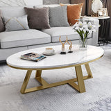 Gold/Black/White/Grey Marble Nordic Coffee Table | MST-0388