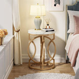 Round End Table, Modern Bedside Table  | MST-0422