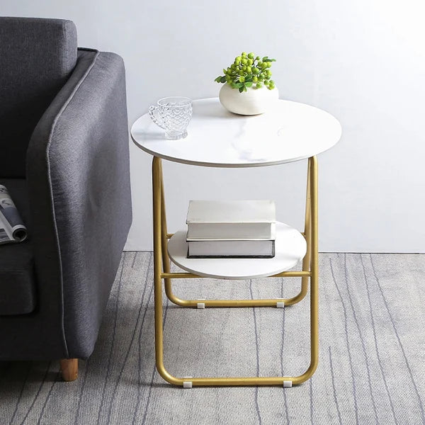 2-Tier End /Side Table with Mdf Top | MST-0233