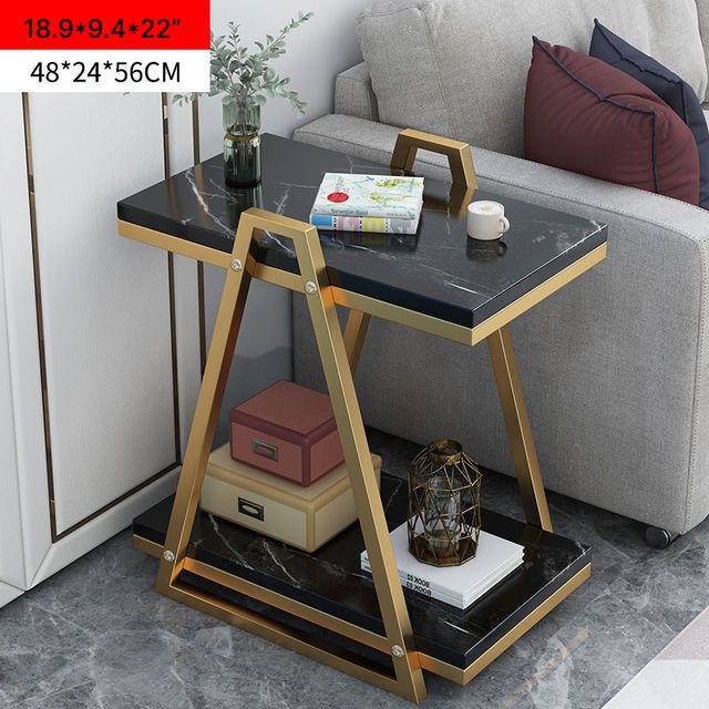 Double Side Coffee Table with Storage  | MST-0232