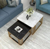 Luxury Nesting Metal Center Table | MST-0346