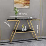 Narrow Rectangular Console Table | MSCT-1052