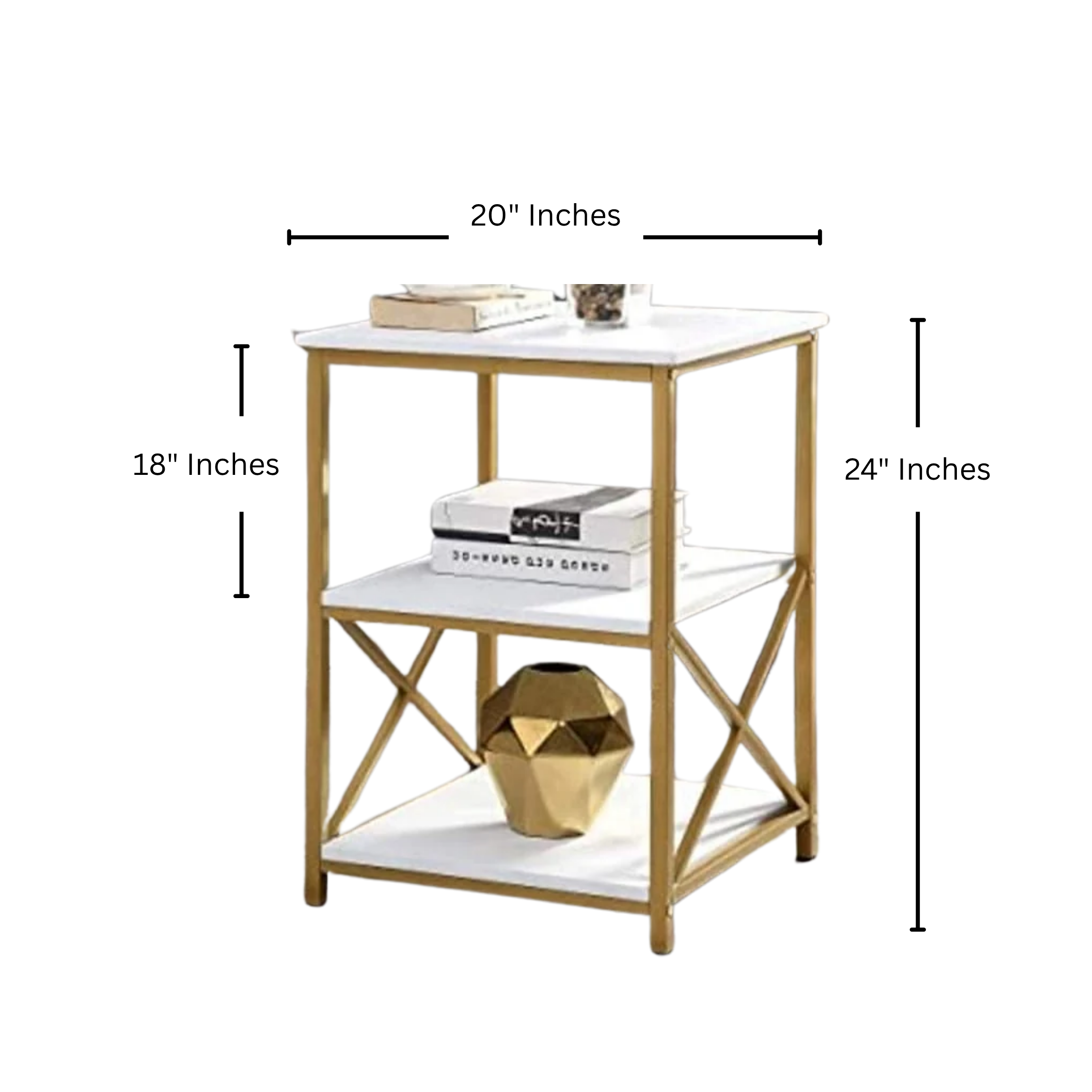 Modern Style 3-Tier Table | MST-0115