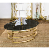 Coffee Table Modern Coffee Table Black MDF Coffee Table | MST-0179