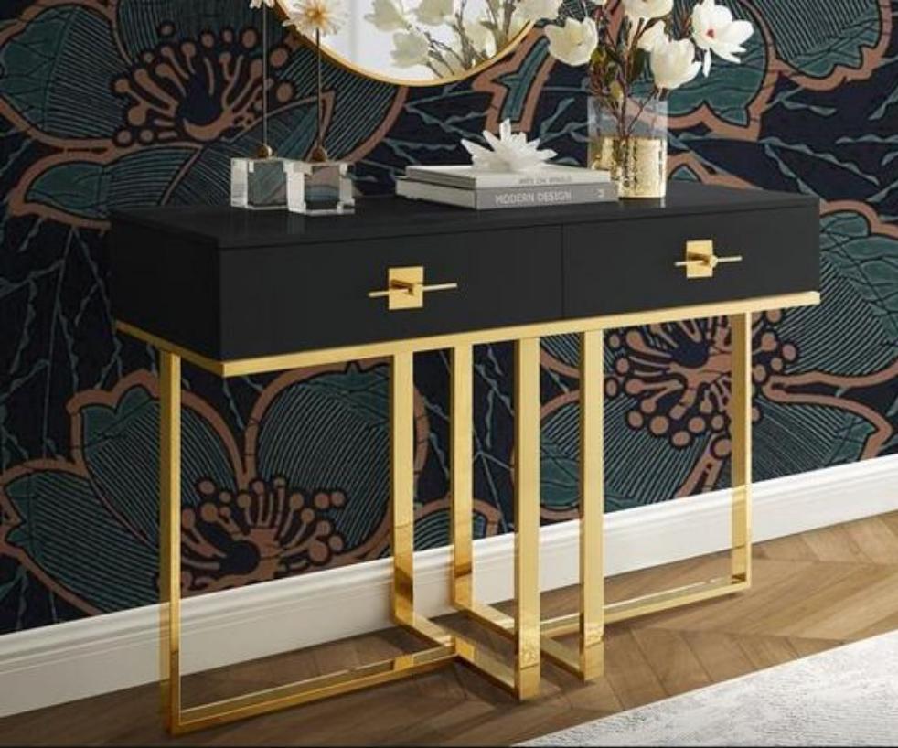 Stainless Steel Electro plated Consol for Home Decor | MSCT-1006