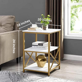 Modern Style 3-Tier Table | MST-0115