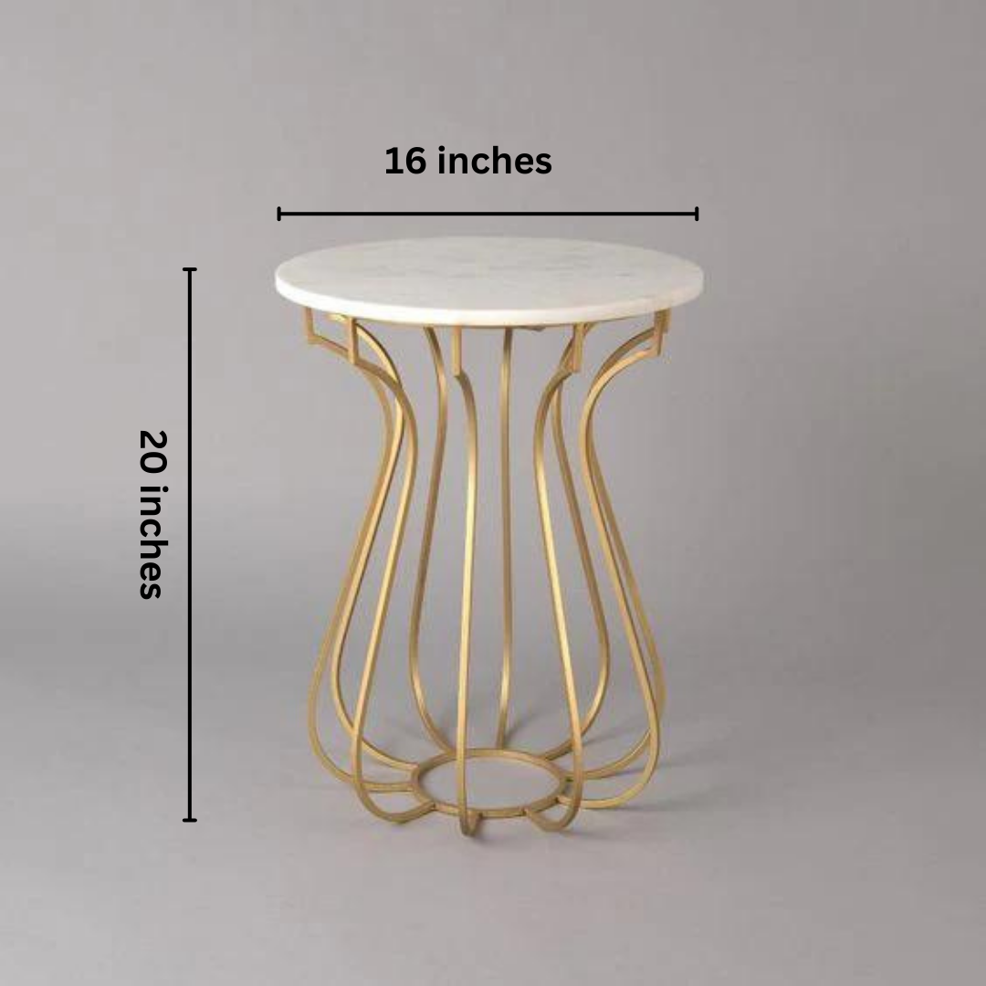 Best Home Fashion Round End Table | MST-0338