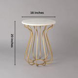 Best Home Fashion Round End Table | MST-0338