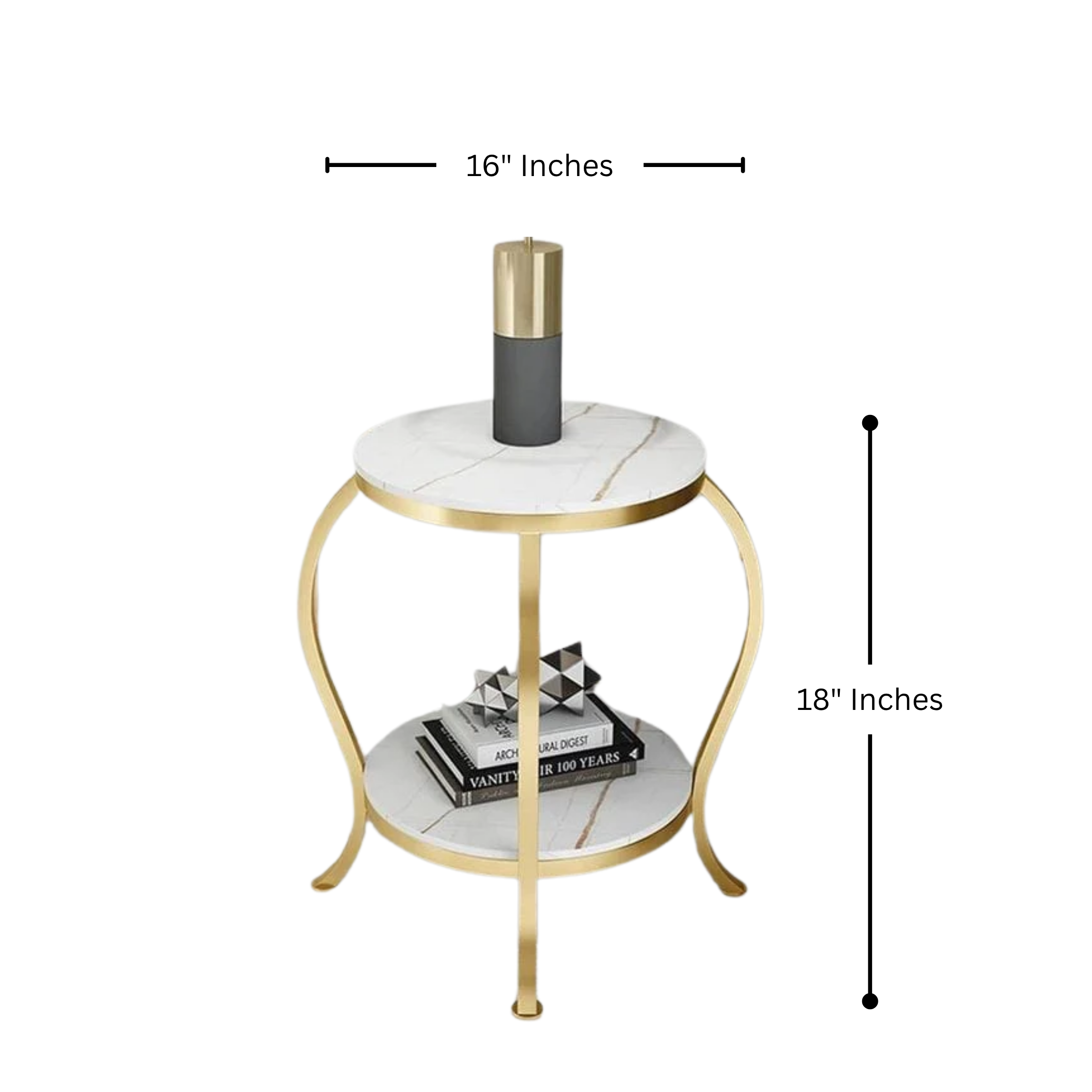 Modern Coffee Table | Modern Round Side Table for Living Room | MST-0102