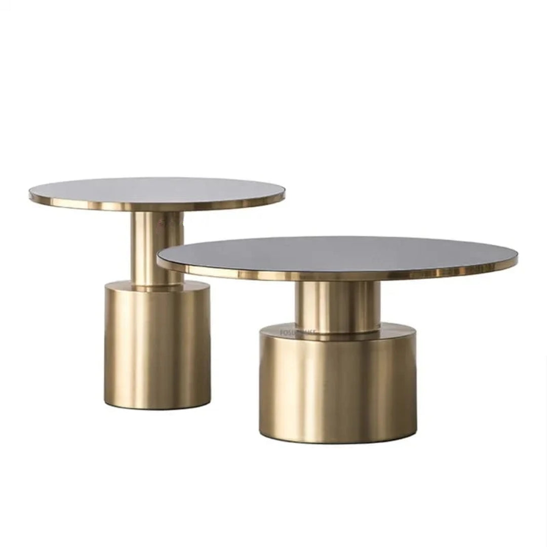 Luxurious Side Table Set for Your Home With Chrome Finish| MSCT-1006