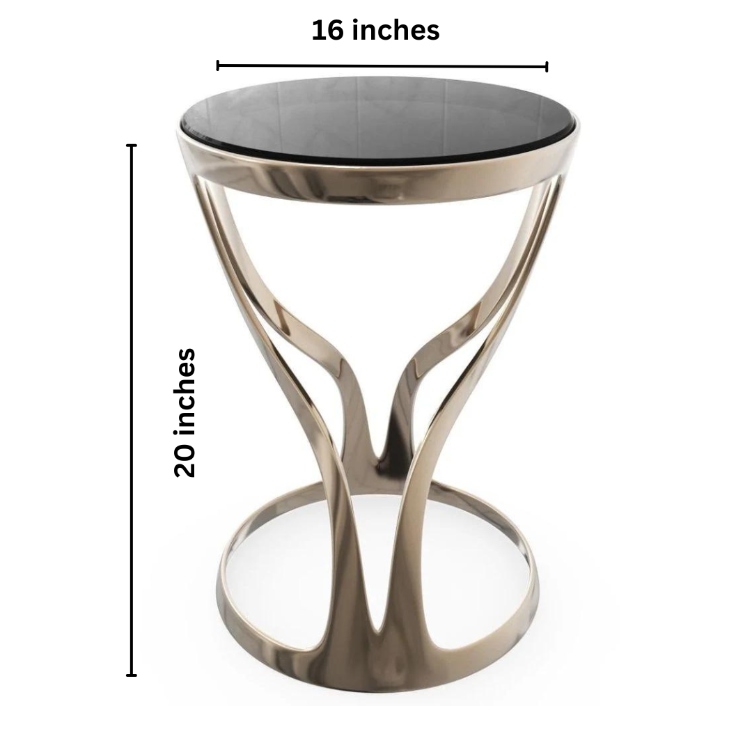 Luxury Stylish Side Table with Paint  Finish| MST-0185