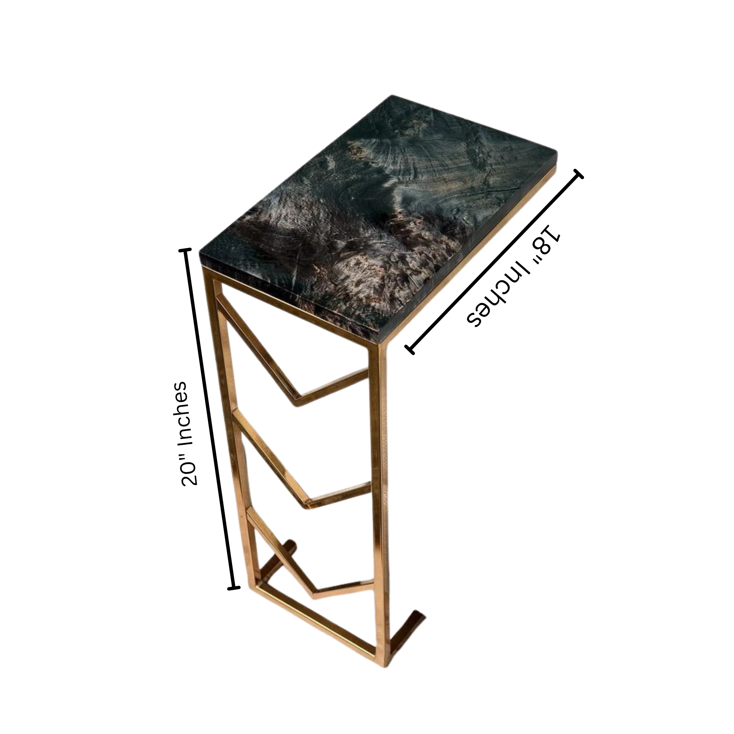 Luxury Sofa Side Stainless Steel table   | SST-