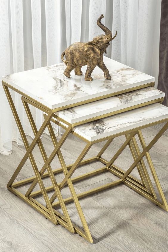 Olywine Nesting Table | MST-0324