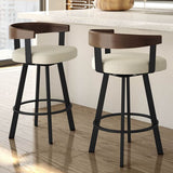 Counter Height Swivel Metal Stool | WSC-0134