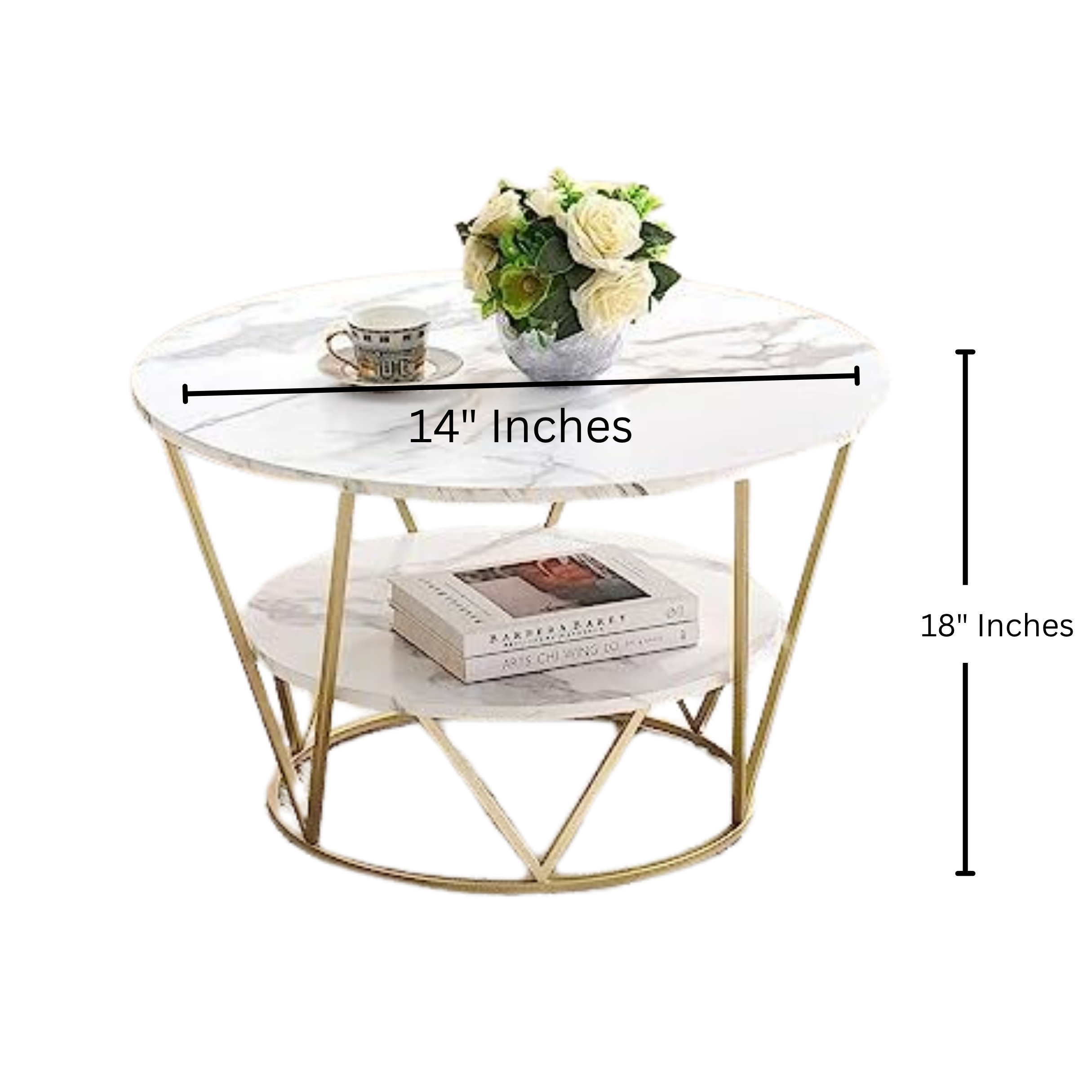 Elevation Round Coffee Table | MST-0165