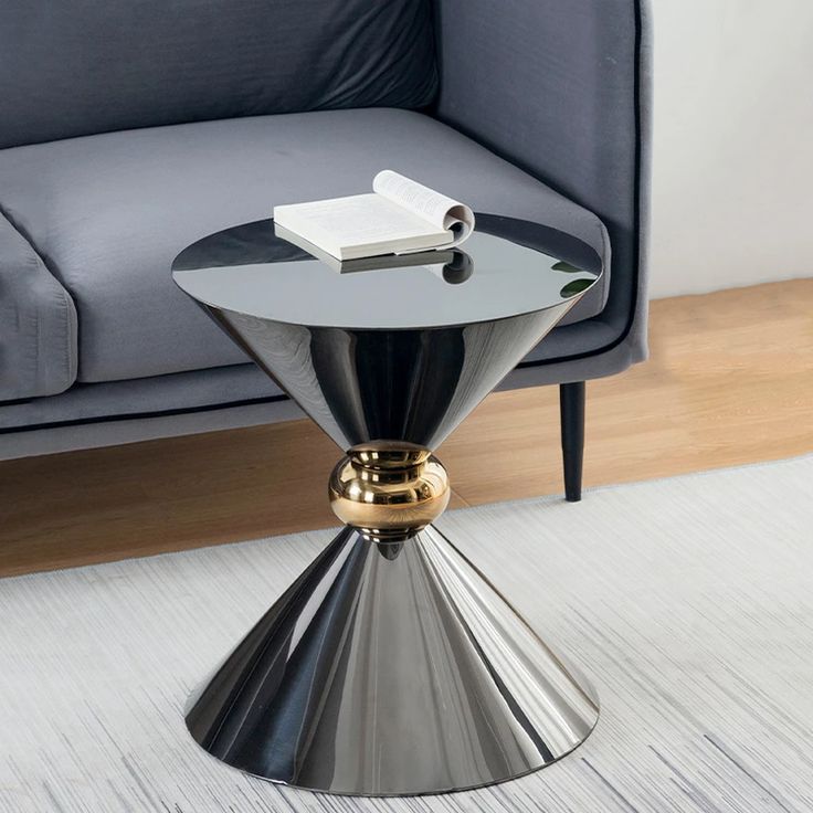 Stainless Steel Gregory Side Table | MST-0290