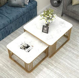 Luxury Nesting Metal Center Table | MST-0346