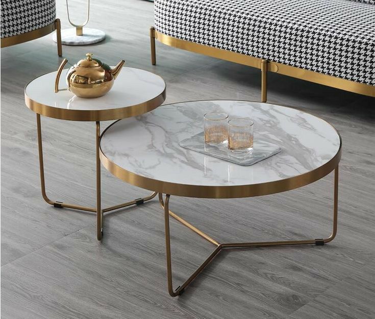 Pedestal Base Stainless Steel Coffee Table With Chrome Finish| SST-0301