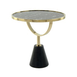 Luxury Black & Gold Coffee Table | MST-0341