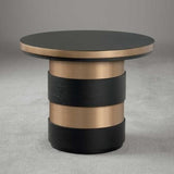 Unique Black & Gold Side tables | MST-0166