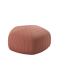 Five Pouf, a unique linear design with soft curved edges | WSC-0157