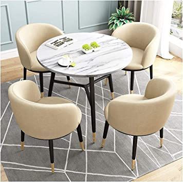 Dinning Set for Office Reception/ Kitchen Round Shape | MSDT-0121
