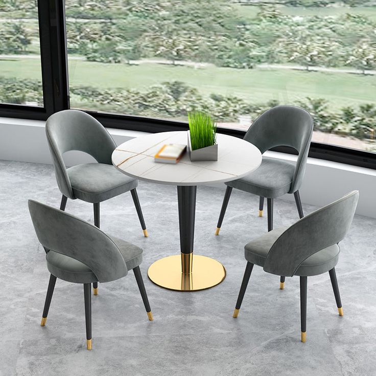 Nordic Sintered Dining Room Set | MSDT-0120