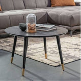 Metal Coffee Table Black/Gold |   MST-0223