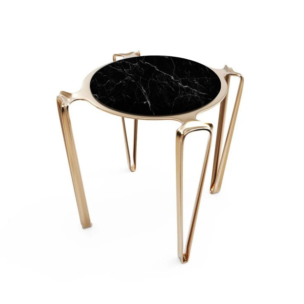 Stainless Steel Luxury Style Coffee Table with Chrome Finish | SST-5035