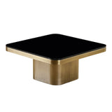 Stylish Metal Base Coffee Table With Uv Top | MST-0305