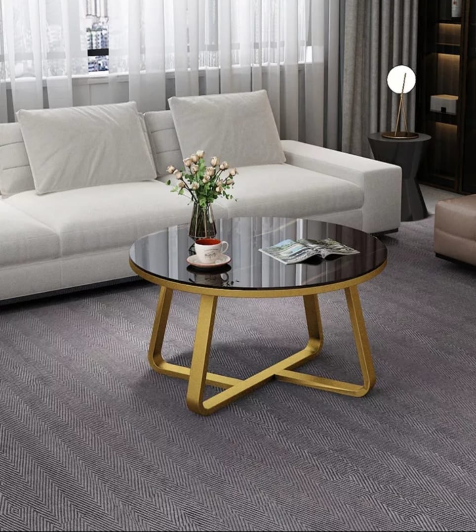 Coffee Table With Chrome Finish | MTC-