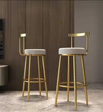 Ruiruiy 26" Height Barstools ,,(2.P Set) with Backrest High Stool |  WSC-0137