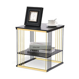 2-Tier Modern Bedside Sofa Side Table | MST-0253