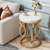 Round End Table, Modern Bedside Table  | MST-0422