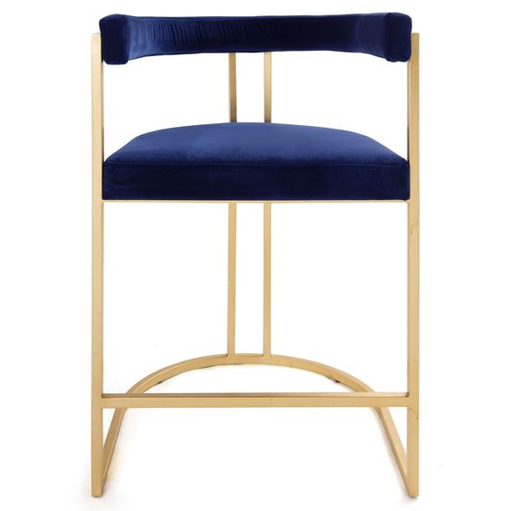 Gold High Stool | WSC-0186