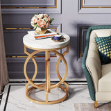 Round End Table, Modern Bedside Table  | MST-0422