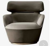 Taupe Luxury Armchair | WSC-0120