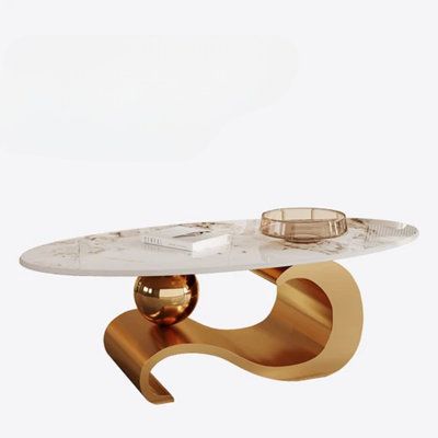 Luxury Pedestal Coffee Table