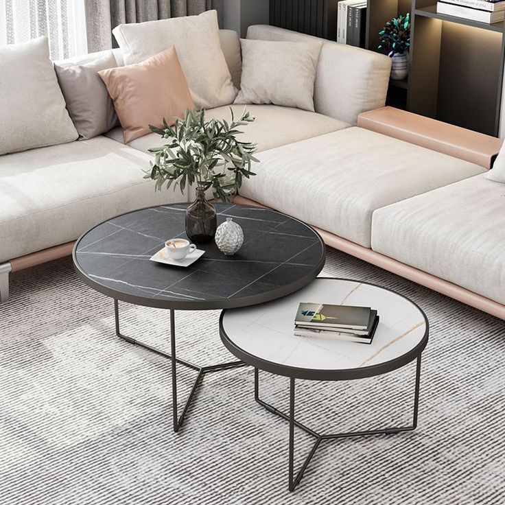 Pedestal Base Stainless Steel Coffee Table With Chrome Finish| SST-0301