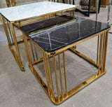 Stylish Look Nesting Table With Paint Finish | MST-0254