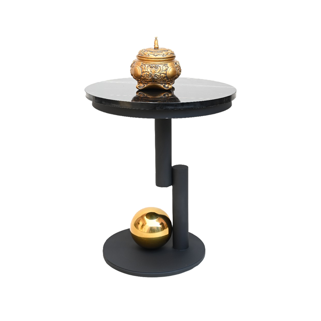 Slate Light Luxury Sofa Side Table | MST-0134