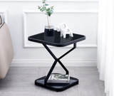 Round/Square Small Side Table with Iron Legs - Square | MST-0213