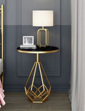 Black & Gold Coffee Table For Living Room & Office  MST-0152