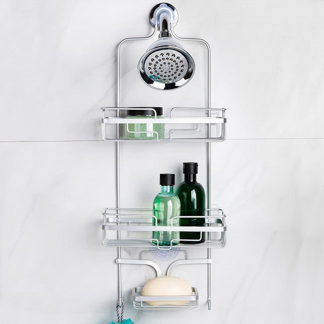Imported Aluminium Bath Shower Caddy (100% Rust Free) - Lime Online Store