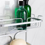 Imported Aluminium Bath Shower Caddy (100% Rust Free) - Lime Online Store