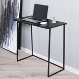 Furniture Compact Computer Desk Laptop Desktop Table (Black) | MST-0377