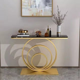 HILLCOTT GOLD CONSOLE TABLE | MSCT-1033