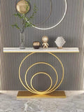 HILLCOTT GOLD CONSOLE TABLE | MSCT-1033