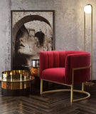 Modren Velvet Sofa Seat | WSC-0145