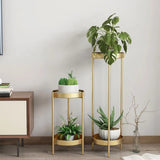 Collapsible Metal Plant Stand, Floor-Standing Plants Holder | MSPS-0108